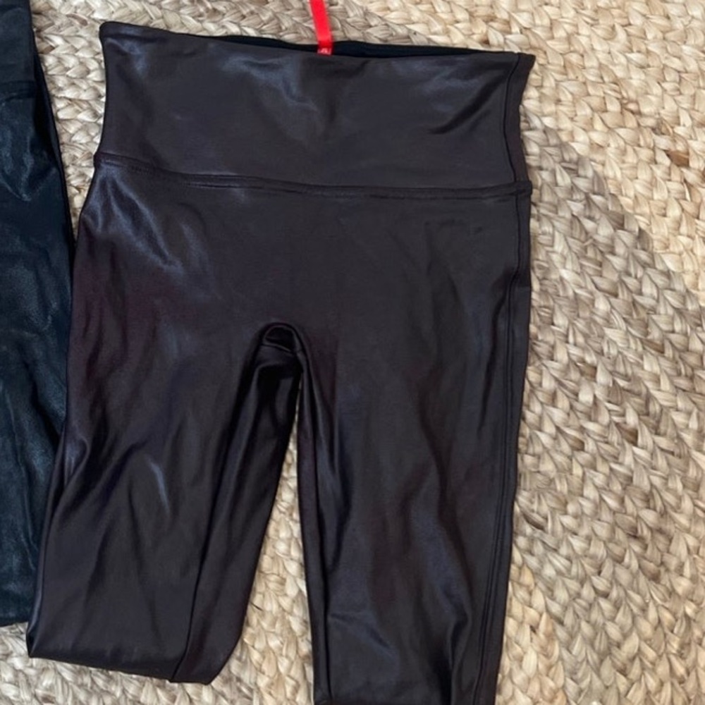 Spanx faux leather leggings